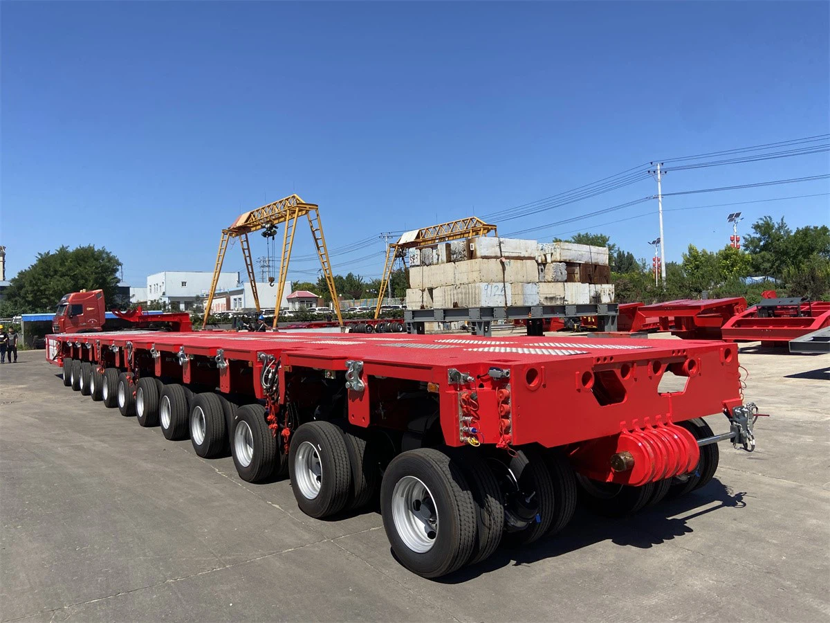 Self propelled modular trailer 11