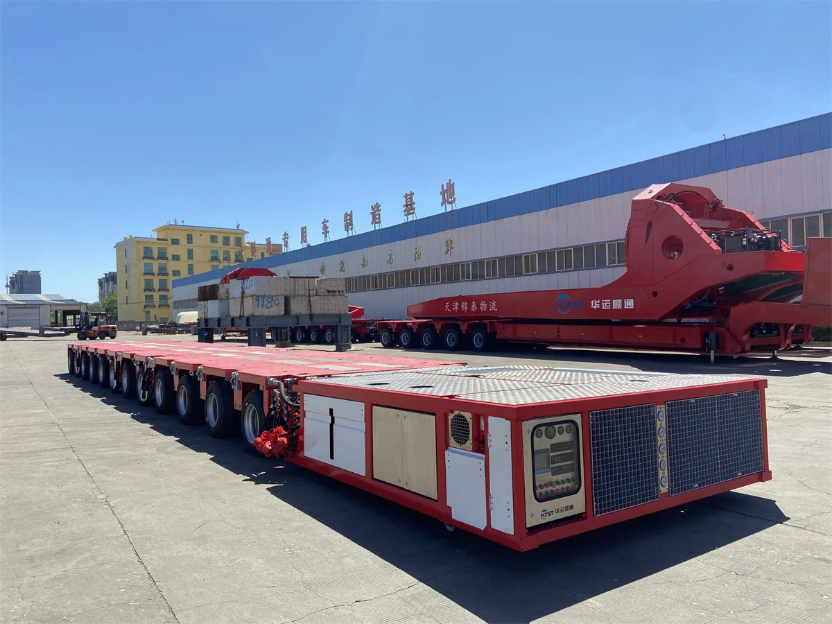 Self propelled modular trailer 13